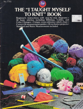 Image for "I Taught Myself to Knit" Book