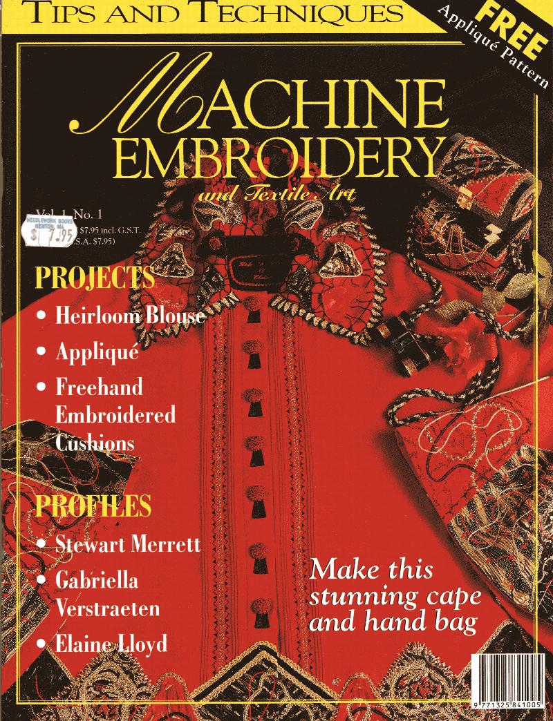 Image for Machine Embroidery and Textile Art vol 1, #1