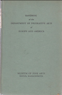 Image for Handbook of the Department of Decorative Arts of Europe and America