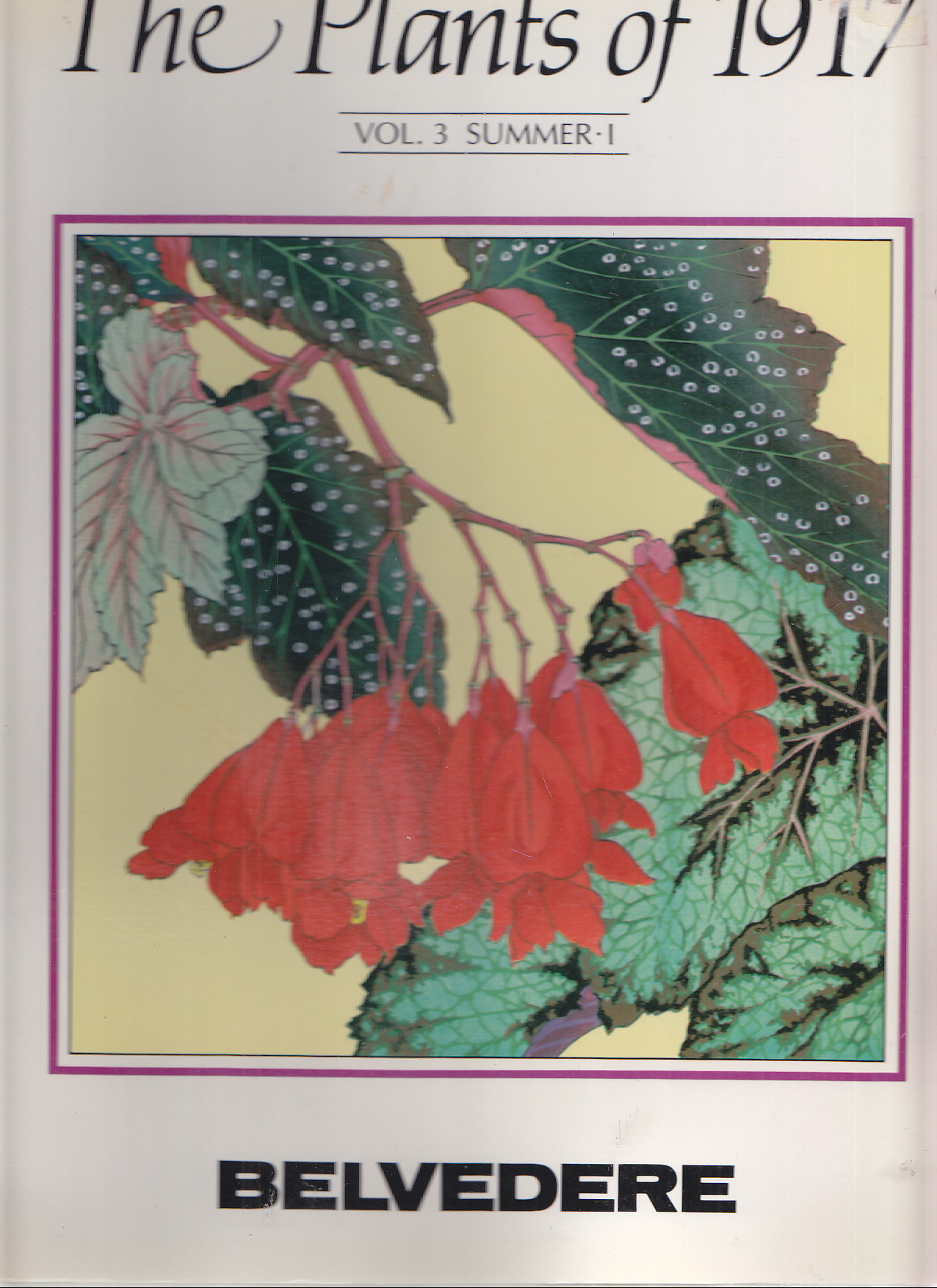 Image for Plants of 1917 vol 3 Summer 1