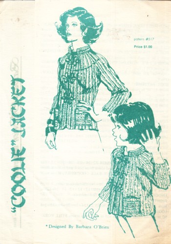 Image for "Coolie" Jacket (to crochet)