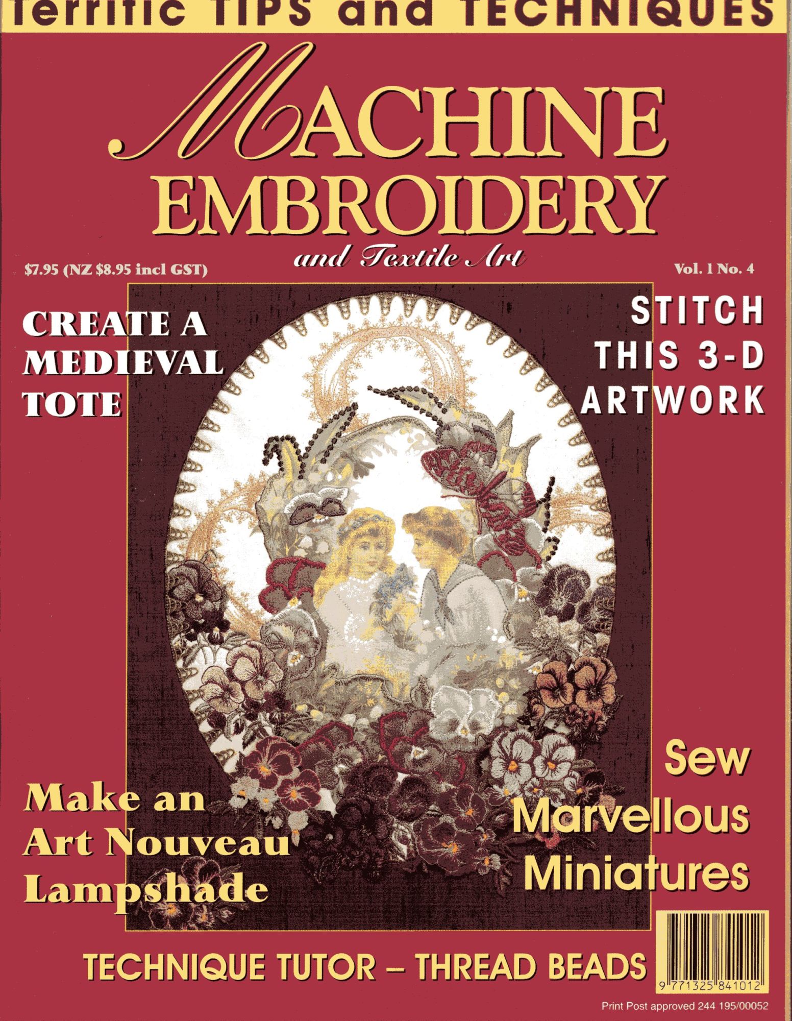 Image for Machine Embroidery and Textile Art vol 1, #4