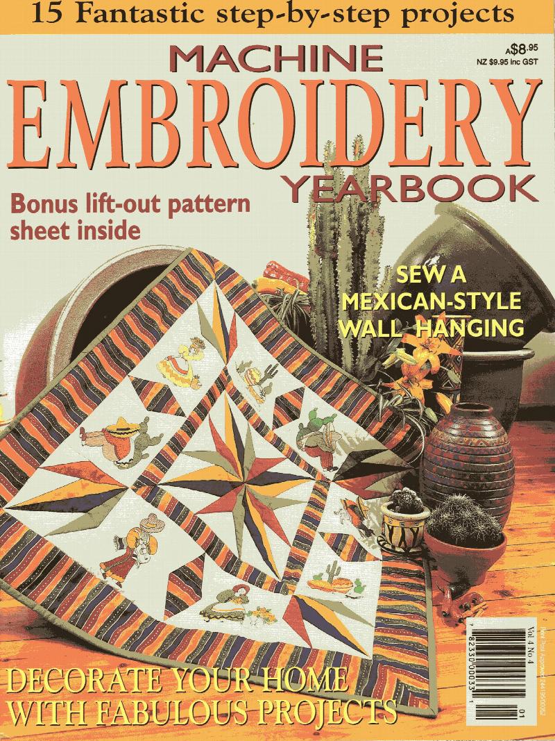 Image for Machine Embroidery Yearbook, vol4 #4