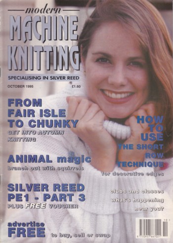 Image for Modern Machine Knitting 1995 Oct