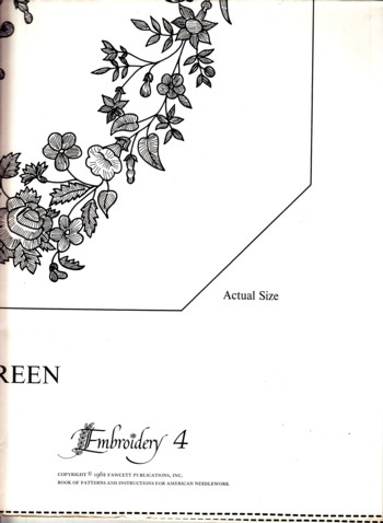 Image for 4 Embroidery Designs from Book of Patterns for American Needlework