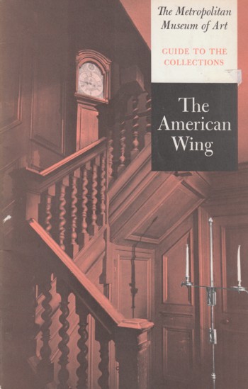 Image for American Wing, guide to the collections