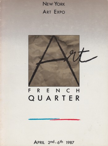 Image for New York Expo of French Quarter Art 1987
