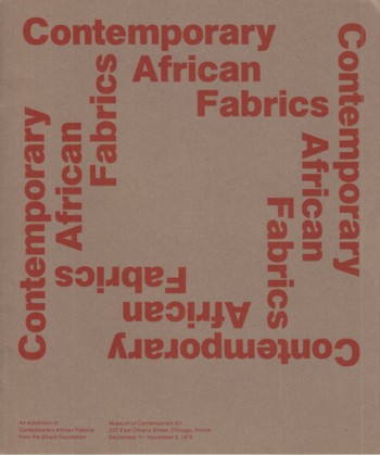 Image for Contemporary African Fabrics