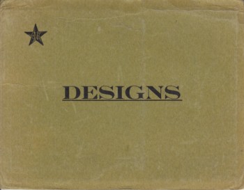 Image for Designs (large fold out sheet of monograms)