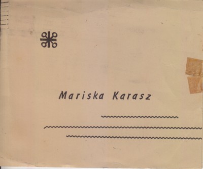 Image for (Advertising)Mariska Karasz Lecture