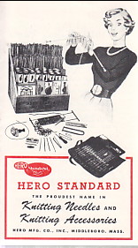 Image for Advertising Brochure: knitting needles and accessories, crochet hooks