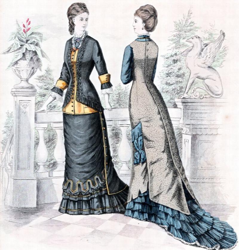 Image for Demorest's Monthly Magazine full color plate