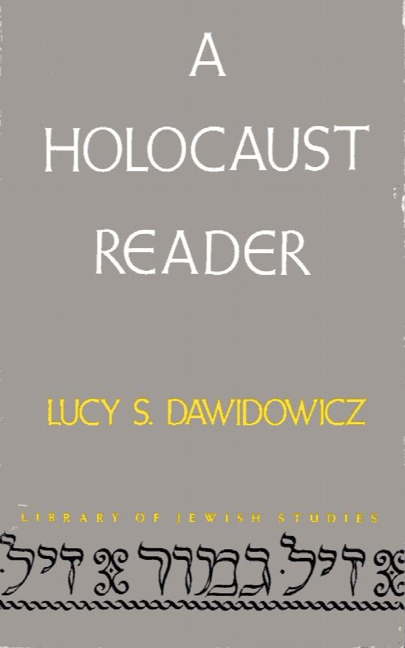 Image for Holocaust, Library of Jewish Studies
