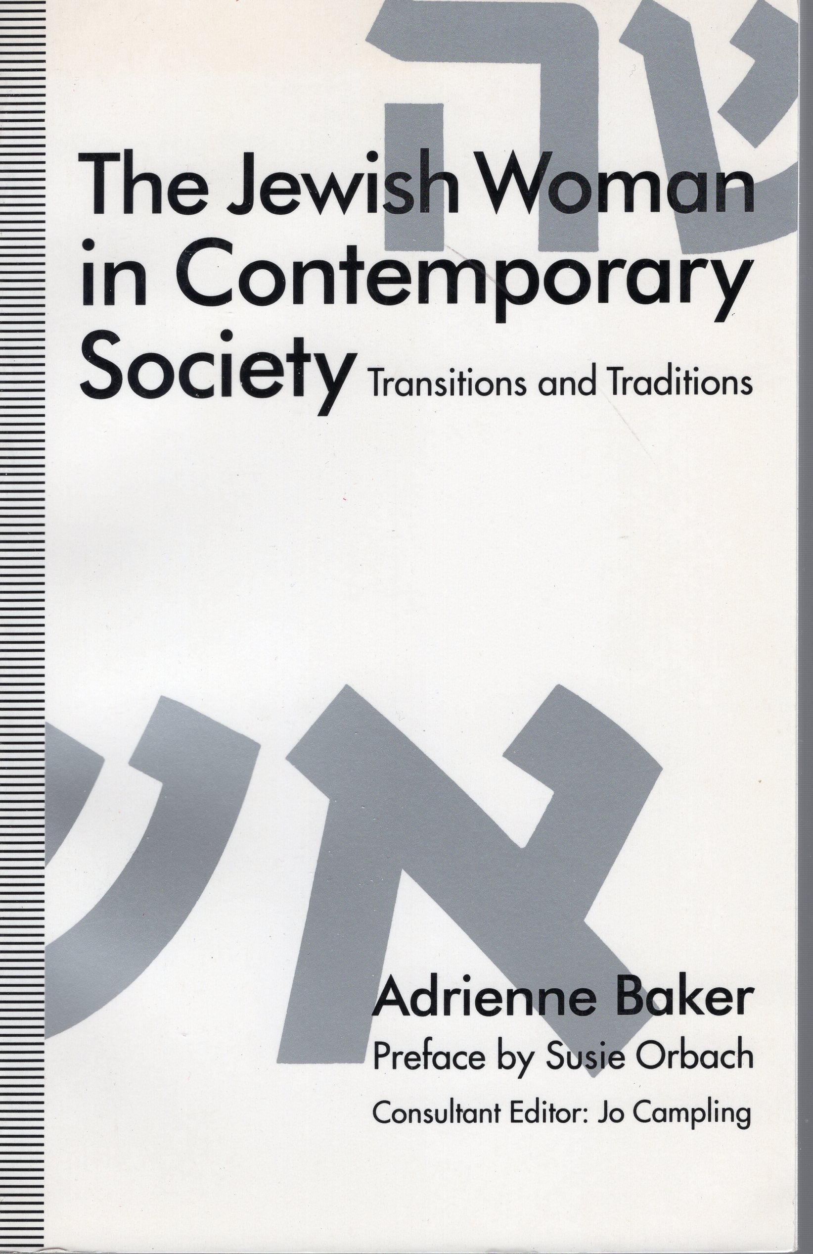 Image for Jewish Woman in Contemporary Society: transitions and traditions