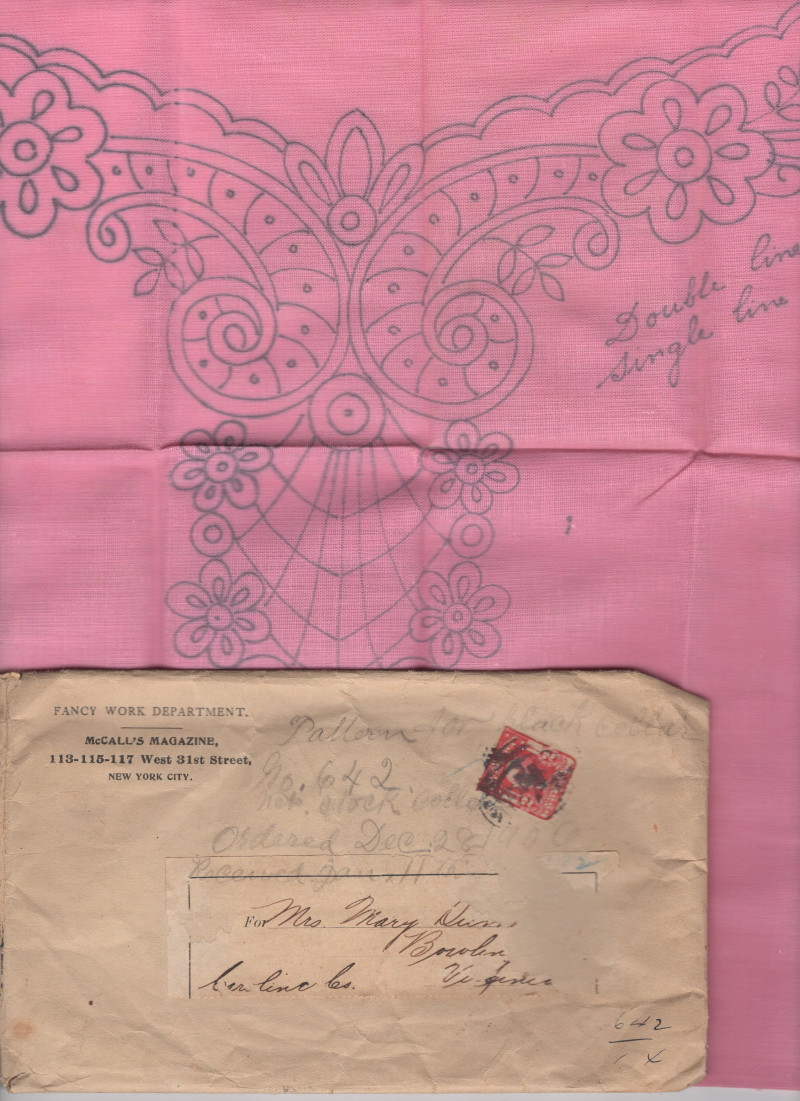 Image for Embroidery kit, circa 1906