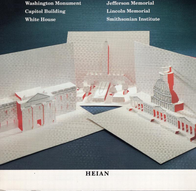 Image for Washington Pops! paper cutting and folding of famous buildings i n Washington DC