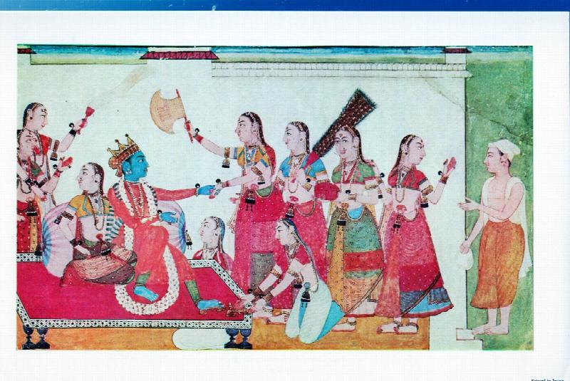 Image for Krishna Welcoming Sudama