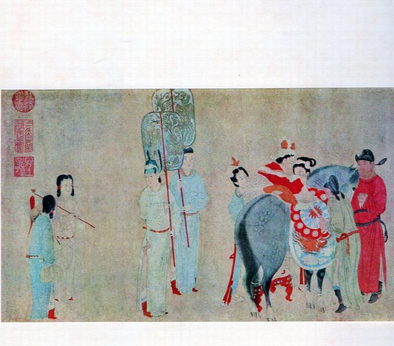 Image for Yang Kuei-Fei Mounting a Horse