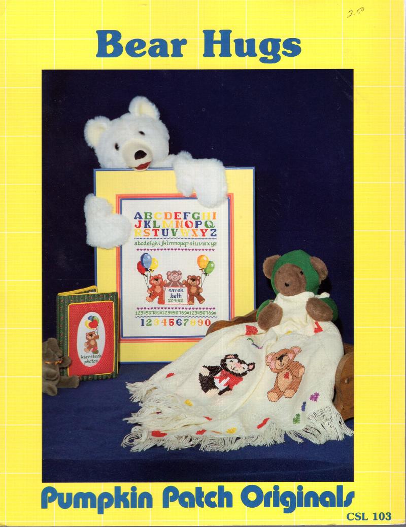 Image for Bear Hugs (charted baby sampler)
