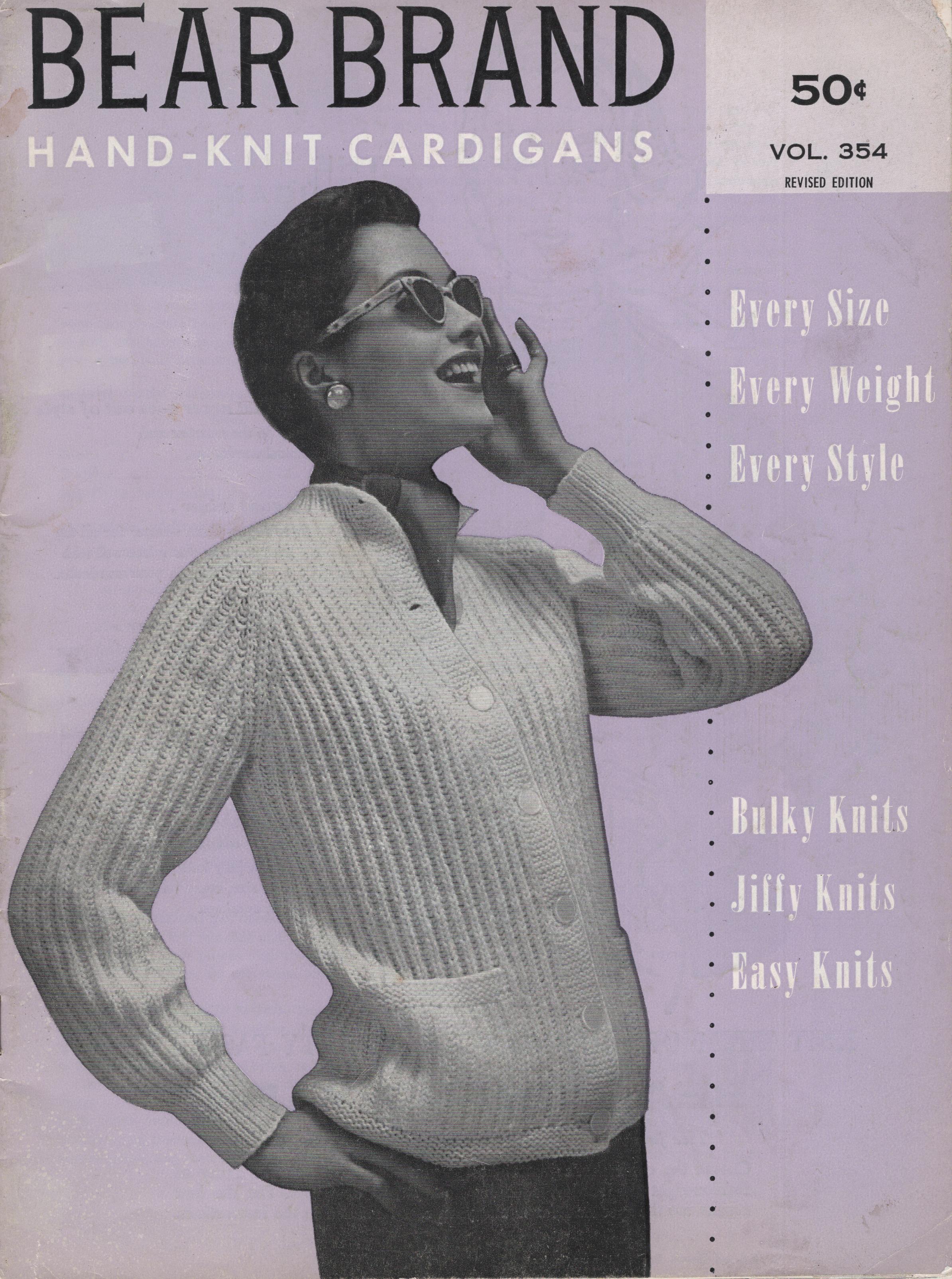 Hand-knit cardigans