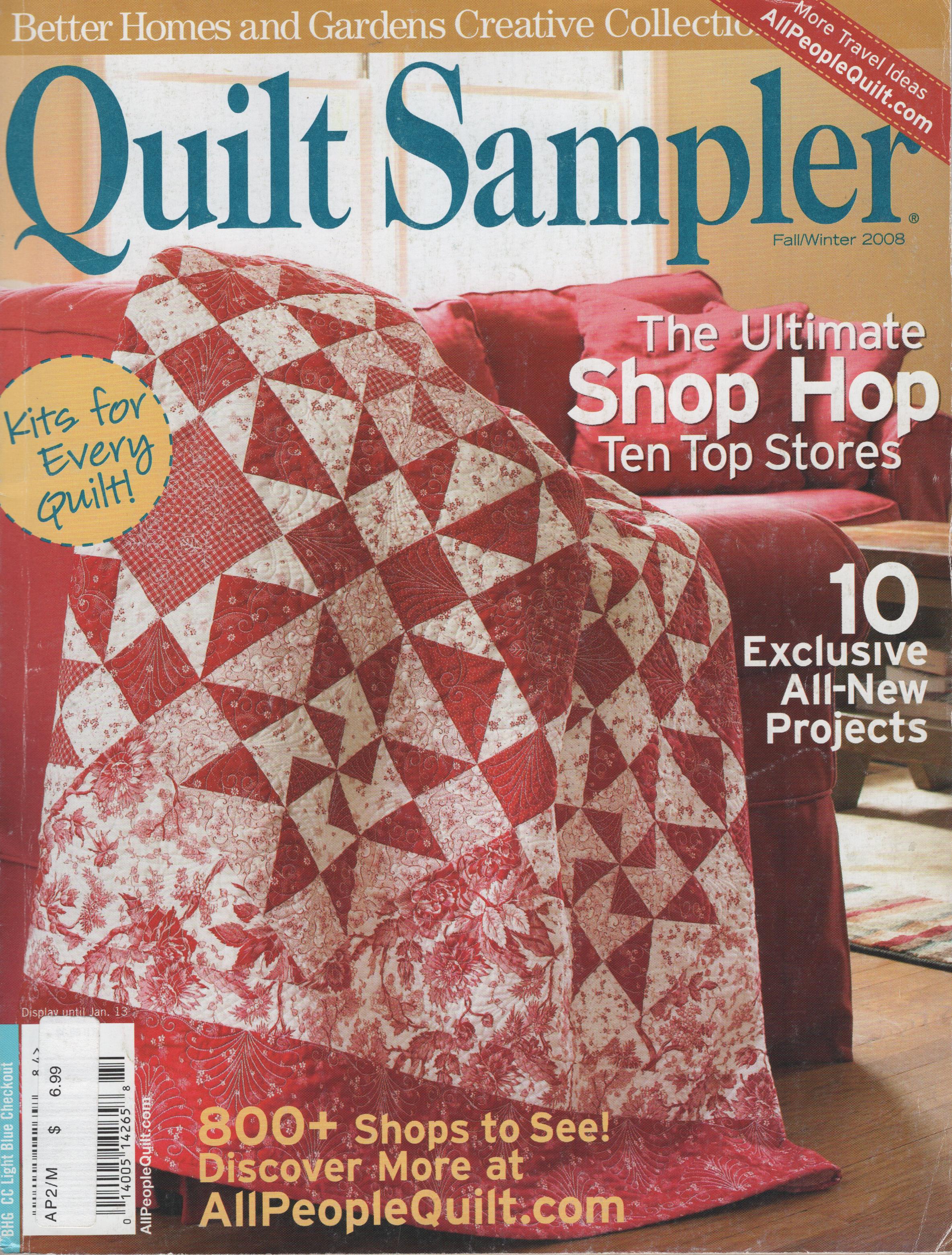 Quilt Sampler Fall Winter 2008